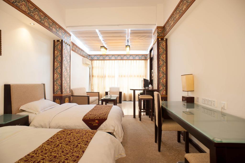 Jiuzhaigou Jinzhulinka Resort Hotel Дзиуджайгоу Стая снимка