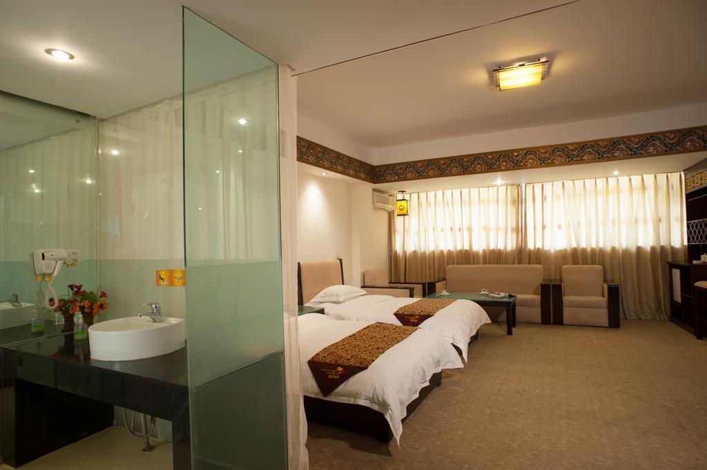 Jiuzhaigou Jinzhulinka Resort Hotel Дзиуджайгоу Стая снимка