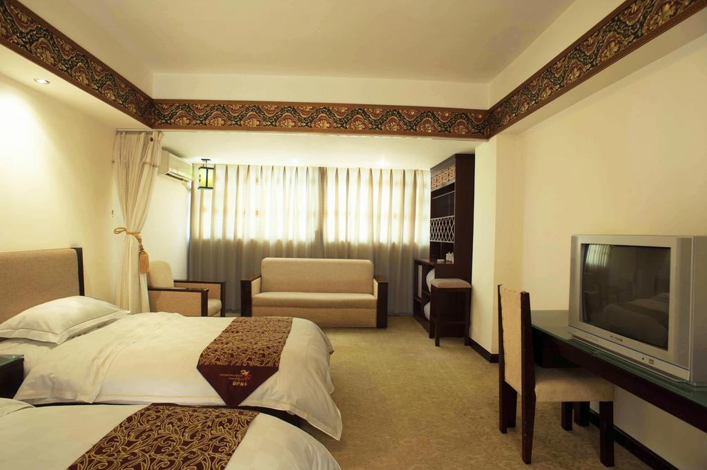 Jiuzhaigou Jinzhulinka Resort Hotel Дзиуджайгоу Стая снимка